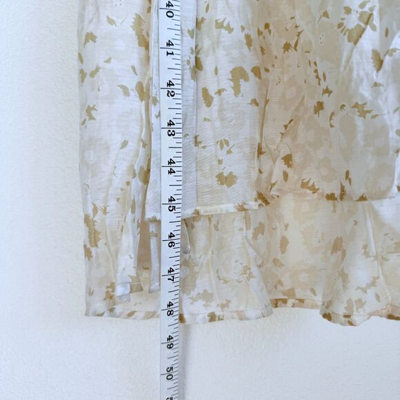 NWT Samsoe Samsoe Gertrud Empire Waist Midi Dress in Desert Flower Size Medium - Picture 14 of 16